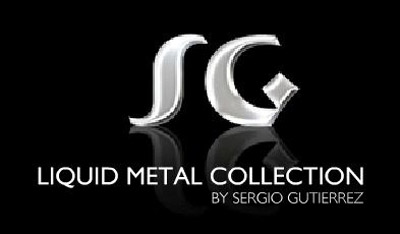Sergio Gutierrez Liquid Metal Mesh Wide Flexible Band