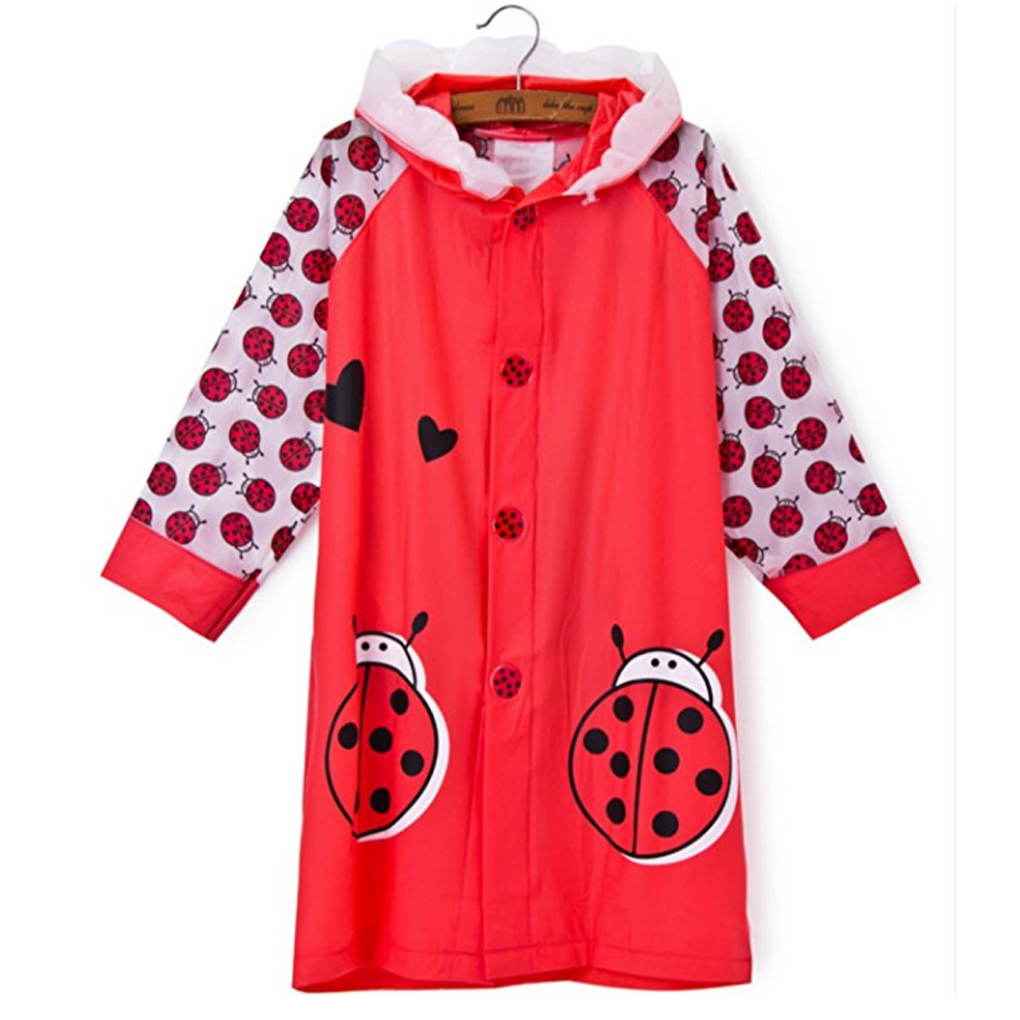 girls red school coat