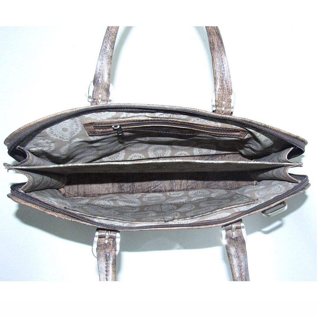 American West Leather Pendleton Pony Smart Briefcase - Image 6