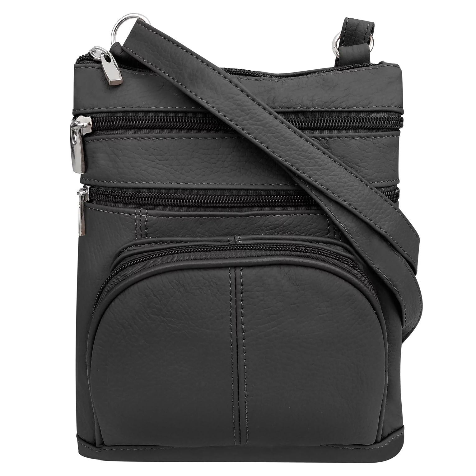 Small Speedy Soft Genuine Leather Black Flap Shoulder Handbag Purse